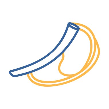 Çiğ pirzola bifteğinin minimalist düz vektör simgesi. Barbekü promosyonları, yemek mekanları ya da kasap dükkanı tasarımları için mükemmel.