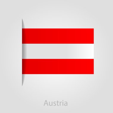 Avusturalya bayrağı, vektör illüstrasyonu