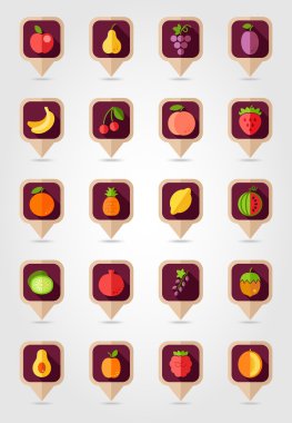 meyve pimleri simgeler eşleme