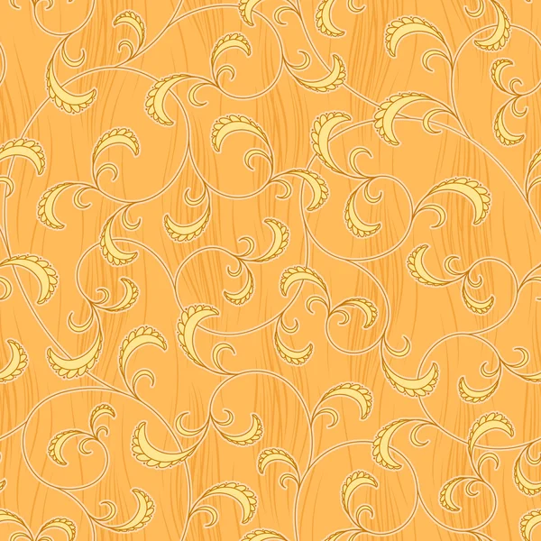 Abstrakte beige floralen nahtlosen Hintergrund Stockillustration