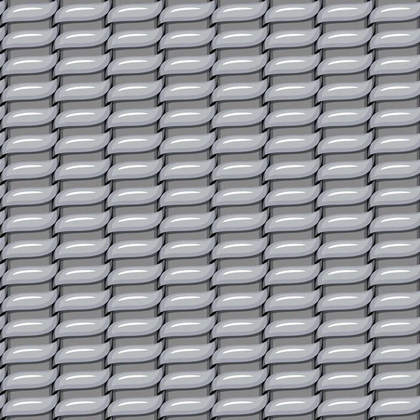 Безшовна металева тканина фонова текстура — стоковий вектор