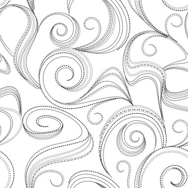 sorunsuz soyut siyah girdap arka plan