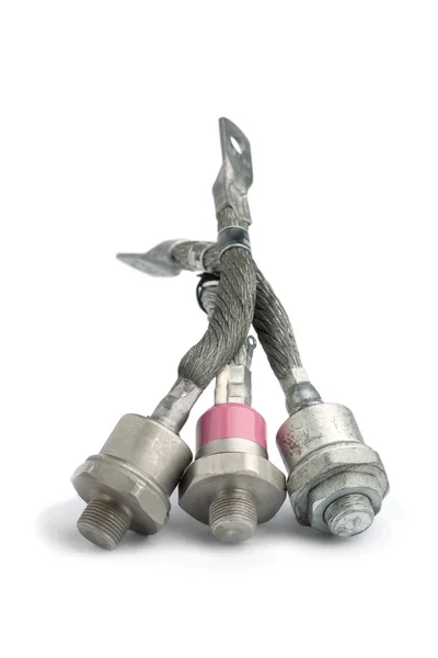 Bir beyaz üzerine güçlü metal diyotlar