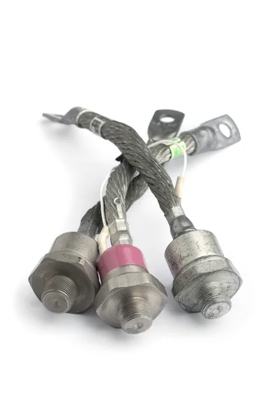 Bir beyaz üzerine güçlü metal diyotlar