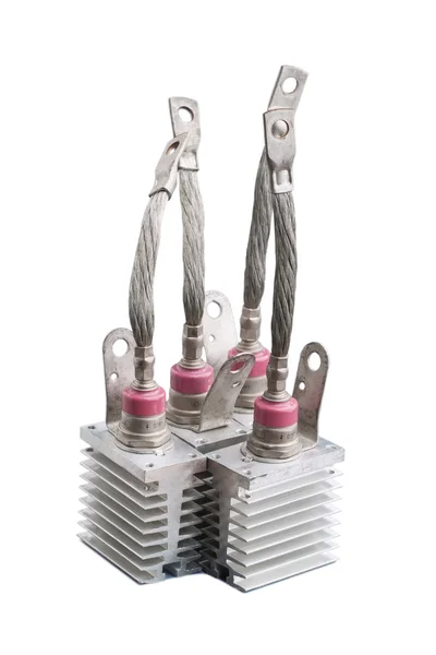 Bir beyaz üzerine güçlü metal diyotlar