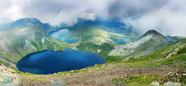 Sete lagos de Rila na Bulgária — Fotografia de Stock