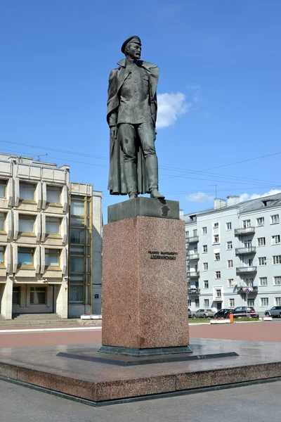 Fe Dzerzhinsky, St. Petersburg anıt — Stok fotoğraf