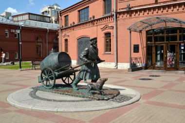 St. Petersburg, Rusya - 15 Temmuz 2015: Bir anıt Müzesi 