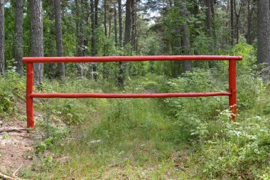 Ahşap taşıma giriş yasak engel