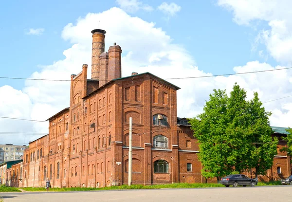 旧醸造所ビル 1877年 リビンスク — ストック写真