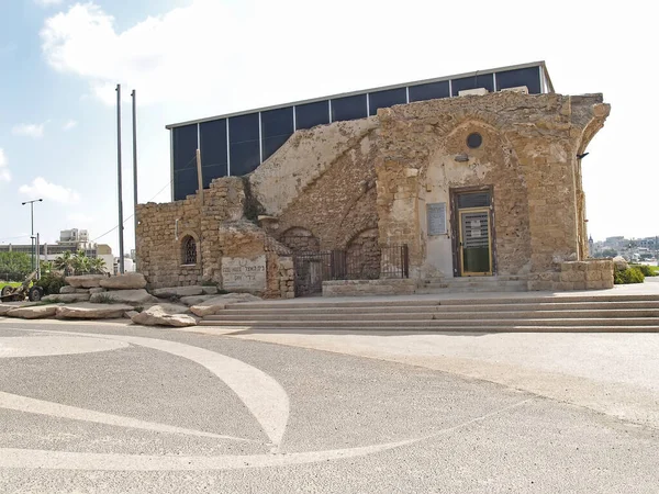 Tel Aviv Israel Październik 2012 Budynek Muzeum Etzela Obrona Izraela — Zdjęcie stockowe