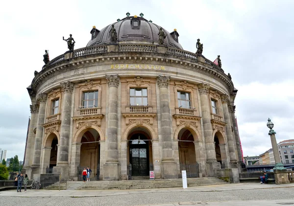 Berlin Germany August 2017 Entrance Building Bode Museum Museum Island — Stock Photo, Image
