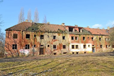 Alman yapımı acil durum apartmanı. Kalininingrad, Stanochnaya Caddesi