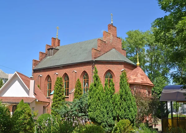 George Sea Cathedral 1866 Baltiysk Regio Kaliningrad — Stockfoto