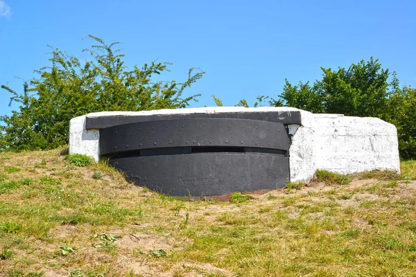Gammel Tysk Bunker Fra Andre Verdenskrig Baltiysk Kaliningrad Regionen – stockfoto