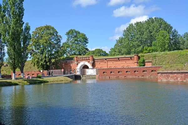 Forteresse Citadelle Pillau Journée Été Baltiysk Région Kaliningrad — Photo