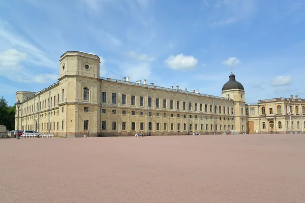 Frammento di una facciata del palazzo di Gatchina Grande — Foto Stock