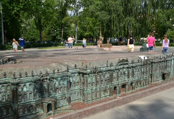 Petersburg'daki Kış Sarayı'nın modeli — Stok fotoğraf