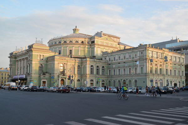 St. Petersburg. The State Academic Mariinsky Theatre shined with