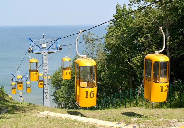 Ropeway in Svetlogorsk, Russia — Stock Photo, Image