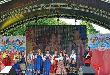performans Fuarı Rusya Millî folklor topluluğu