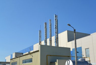 Atılgan'ın modern gaz kazan dairesi