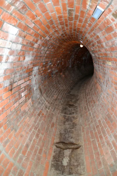 Interno del Museo delle fognature di Lodz, Polonia — Foto Stock