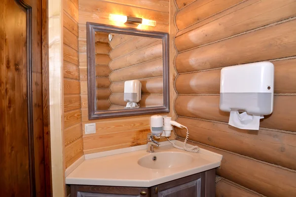 Sauna bathroom in the guest house — Stock Photo, Image