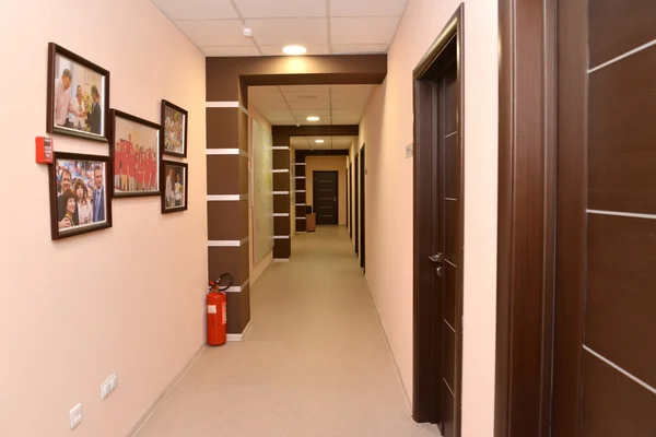 Interior of a corridor of office building — Stock Photo, Image