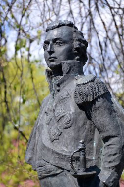 Kaliningrad, Rusya - 03 Mayıs 2015: İnci bir anıt parçası