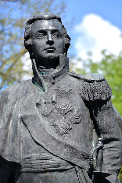 Скульптурный портрет командира М. И. Кутузова
