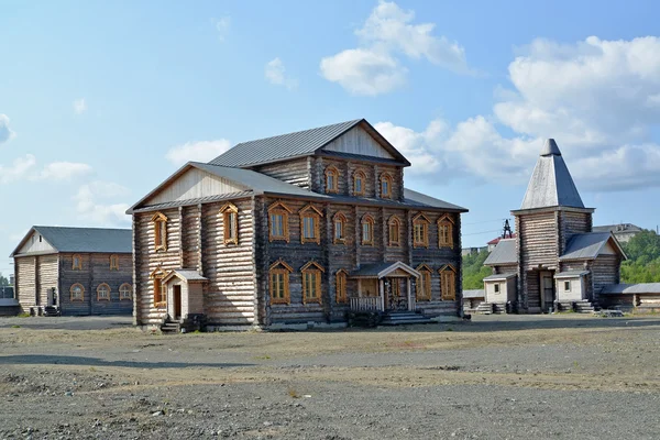 Kardeş çalışması ve kutsal ve Troitsk Trifonov-Peche kapısı — Stok fotoğraf