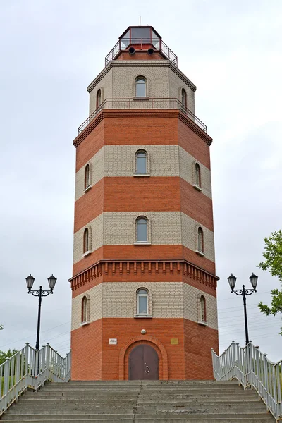 Torre faro, parte di un memoriale "In memoria dei marinai che abbiamo — Foto Stock