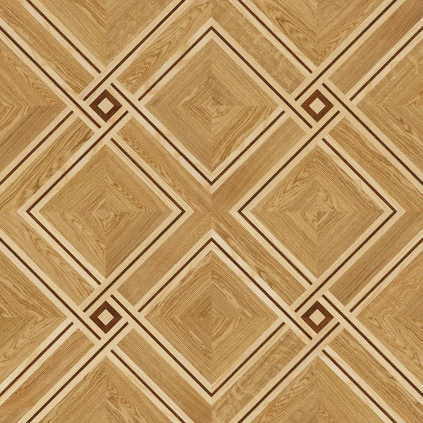 寄木細工の床の設計のシームレスなテクスチャ — ストック写真