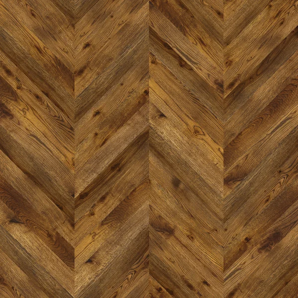 Természetes fából készült háttér halszálkás, grunge parkettás padló design zökkenőmentes textúra a 3D-s belső — Stock Fotó