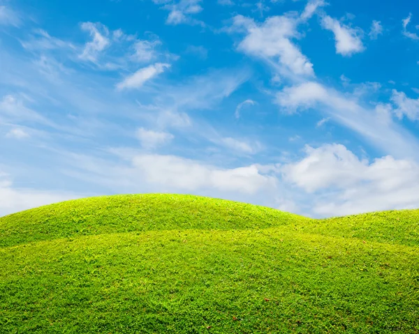 Gröna våren landskap — Stockfoto