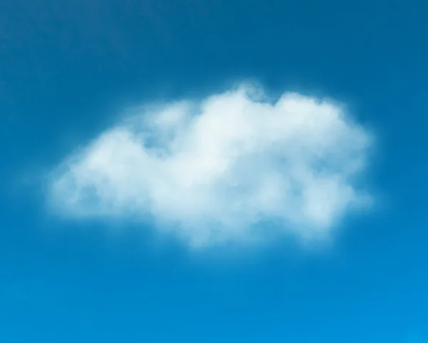 One cloud on sky — Stock Photo, Image