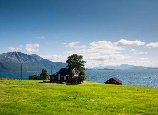 Een landschap van Noorwegen — Stockfoto