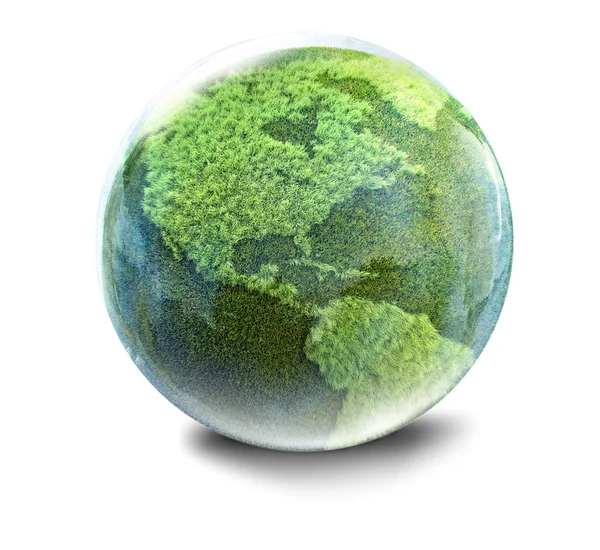 Grass planet — Stock Photo, Image