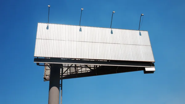 Billboard em branco — Fotografia de Stock