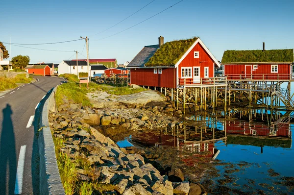 Vista clásica de Noruega — Foto de Stock