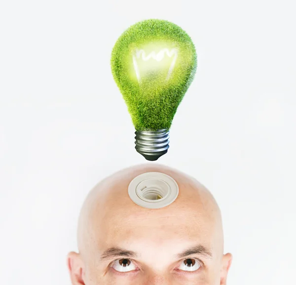 Thinking green — Stock Photo, Image