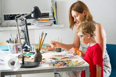 Sanatçı çalışma yer