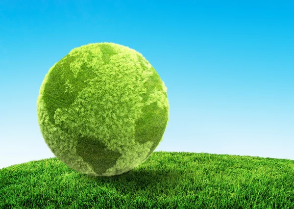 Yeşil dünya kavramı — Stok fotoğraf