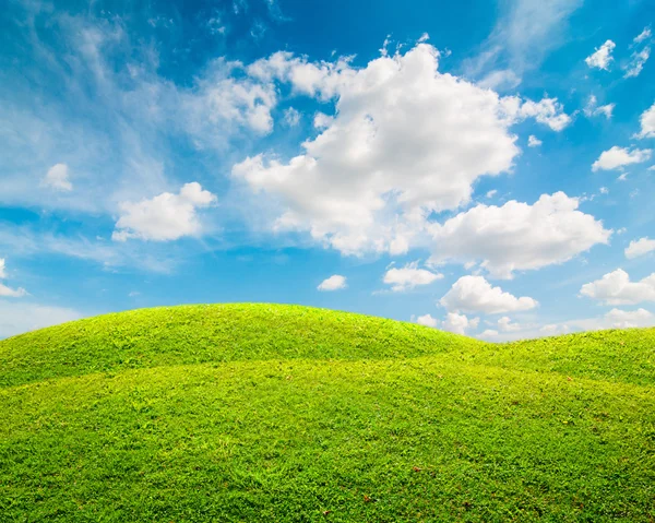 Gröna våren landskap — Stockfoto