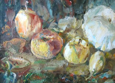 Meyve ve sebzelerle dolu bir hayat