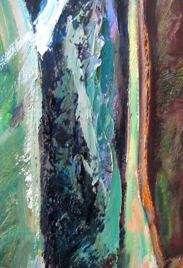 kağıt üzerinde boya tabakası. parça boyama