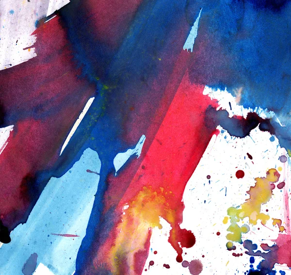 Paint layer on paper. Fragment of painting — Stock Photo, Image