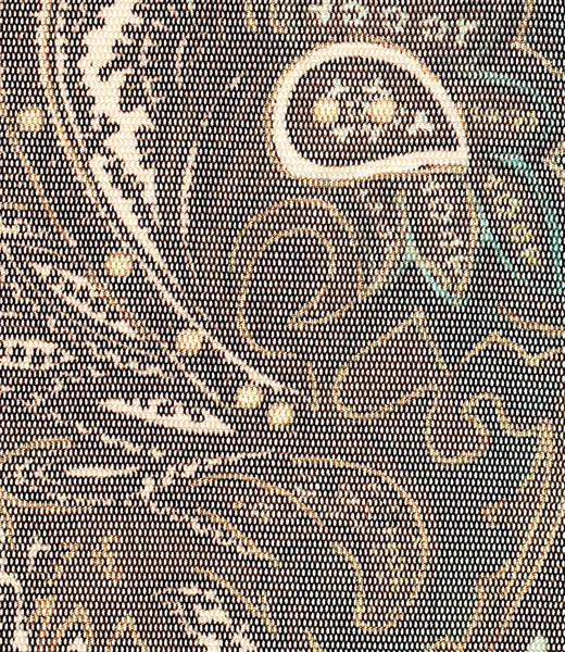 Decorative fabric, close up detail — Stock Photo, Image