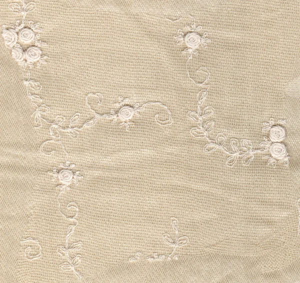 Decorative fabric, close up detail — Stock Photo, Image